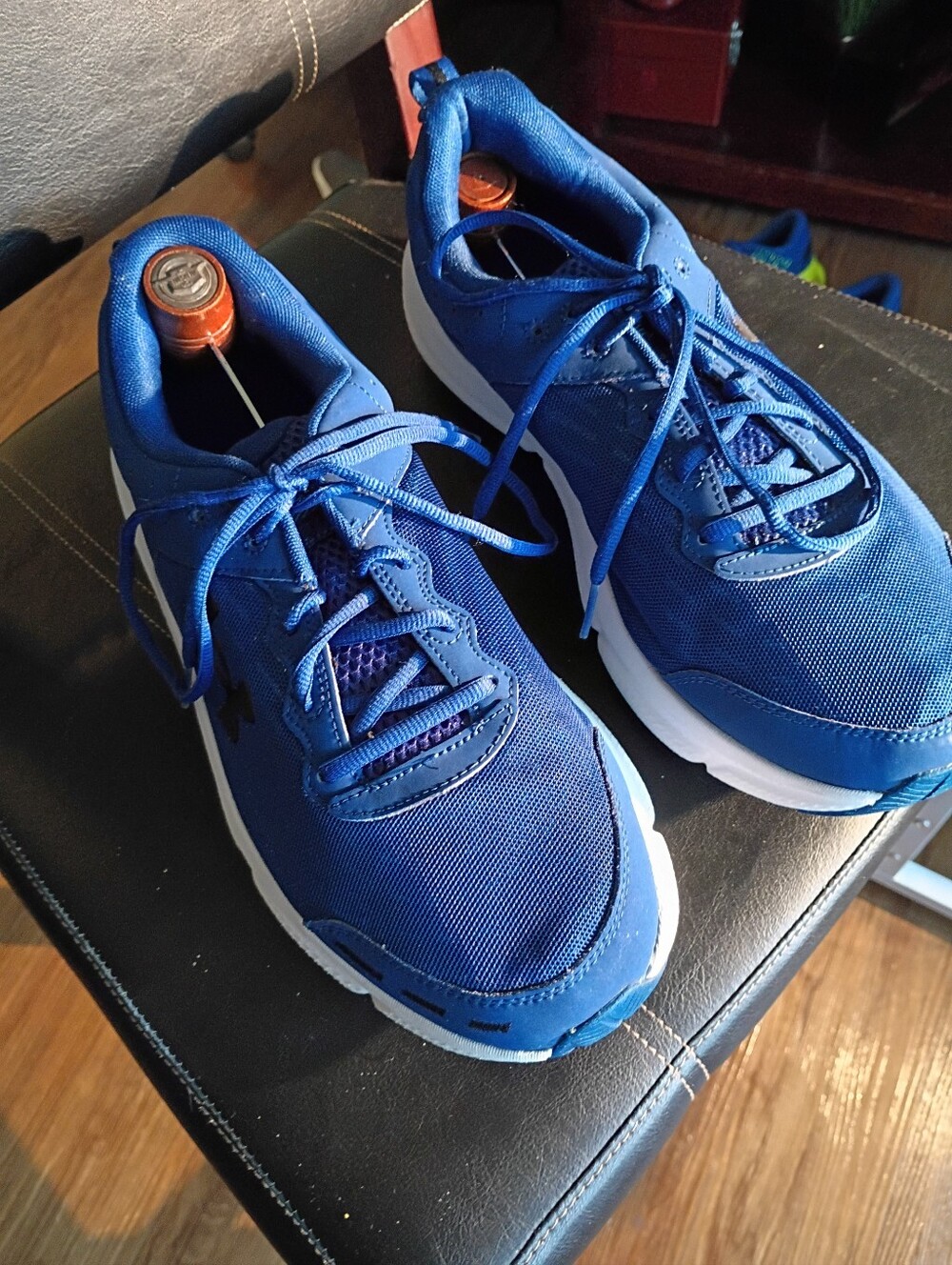 Under Armour Men's Royal Blue Lace-Up Sneakers